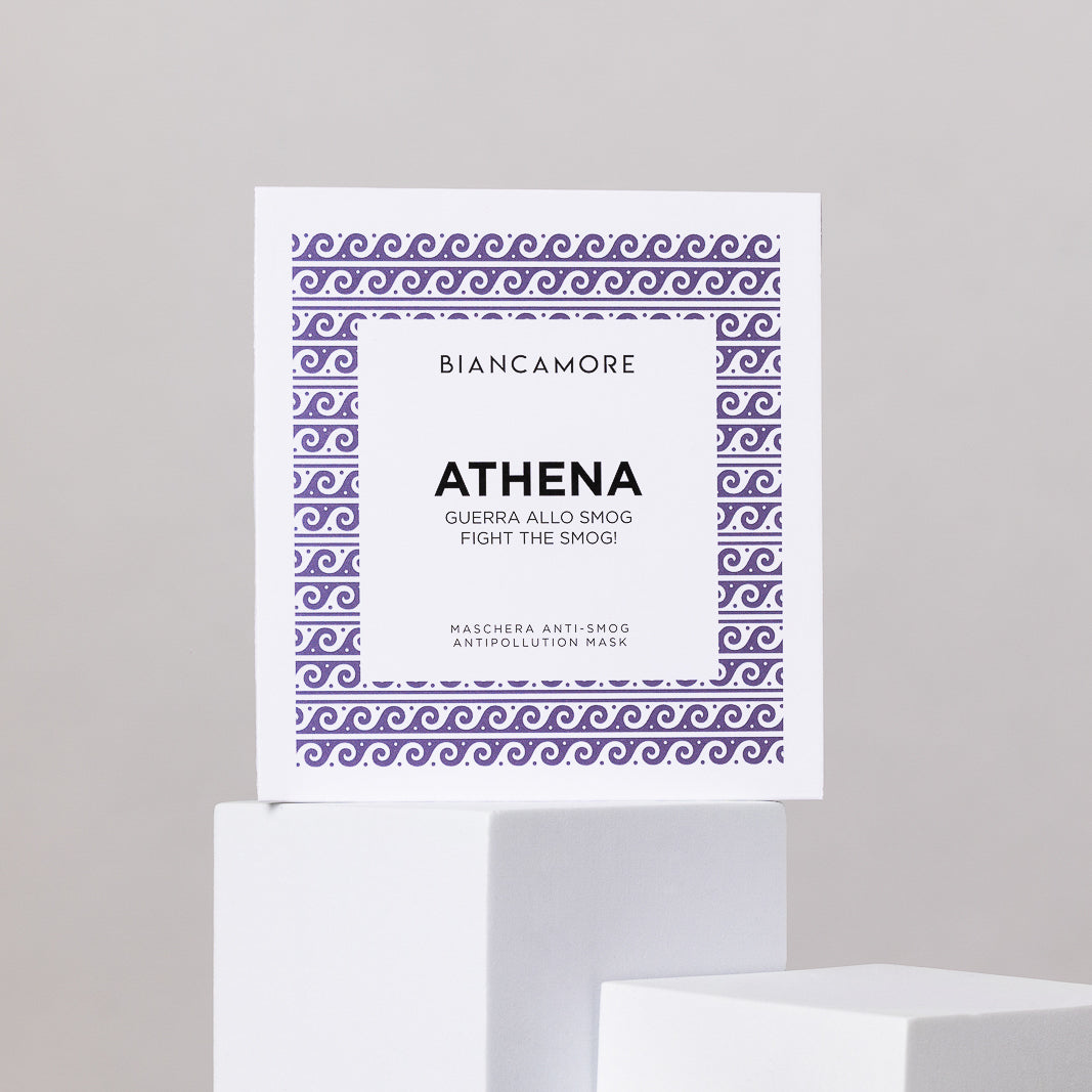 Maschera Athena Anti-smog - Guerra allo smog!