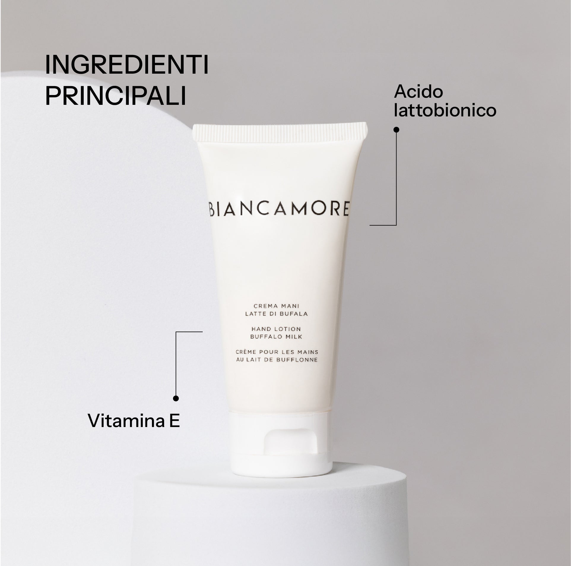 Crema mani al latte di bufala